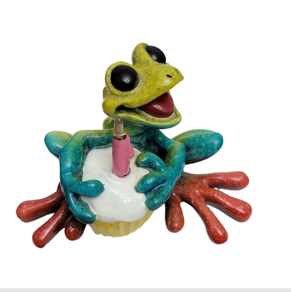 Leap Year Sale Kitty Critters 2 Frogs Toadly In Love & Happy Birthday Frog READ - Picture 3 of 10
